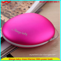 Innovative usb rechargeable hand warmer usb With power bank